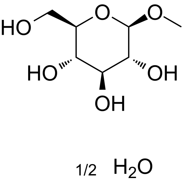 Methyl β-D-glucopyranoside hemihydrate (Methyl β-D-glucoside hemihydrate) 7000-27-3